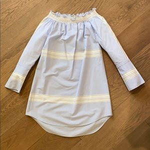 Derek Lam Off the Shoulder Tunic Dress